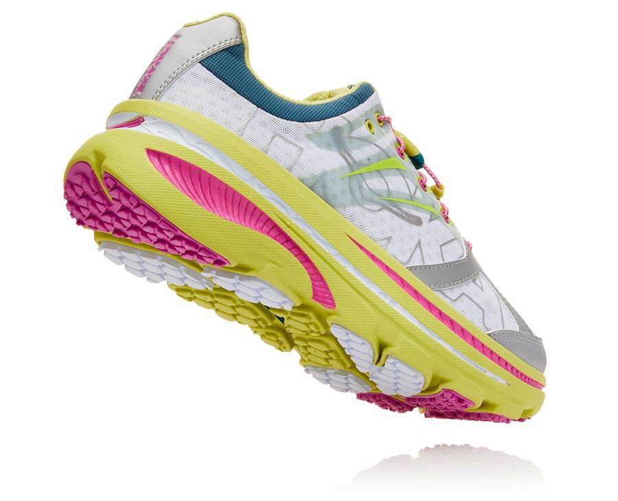 Hoka Australia One One OV X Bondi B - Womens Running Shoes White - FRGYQ-3295